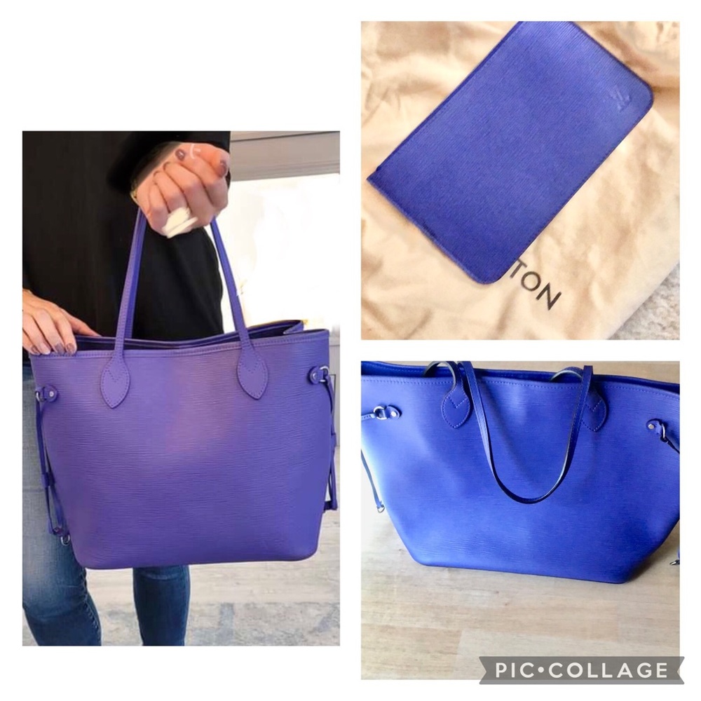 RARE COLOR🎄Temporary Sale price🎄Louis Vuitton Neverfull MM w/Pochette